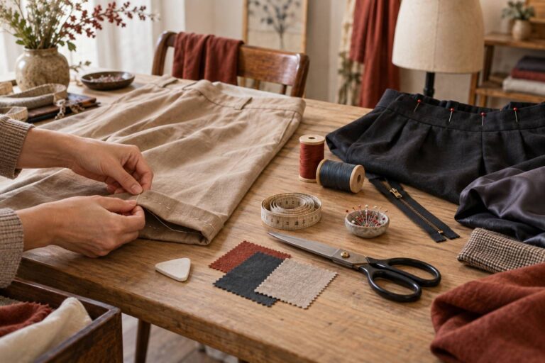 Prix des retouches à Grenoble : ourlet, taille, fermeture