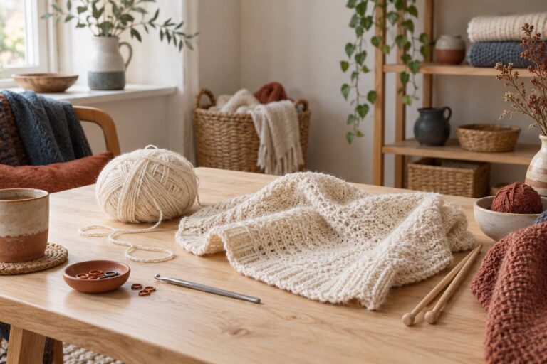 Rattraper une maille tombée : la méthode au crochet